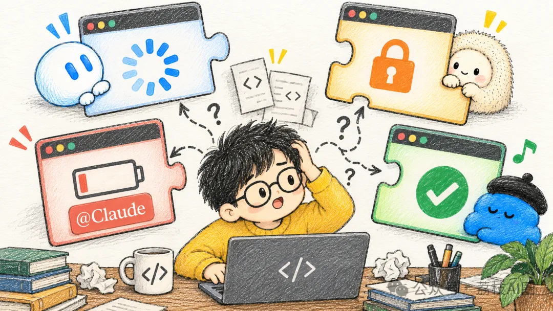 多个 AI 窗口与分散的任务记忆